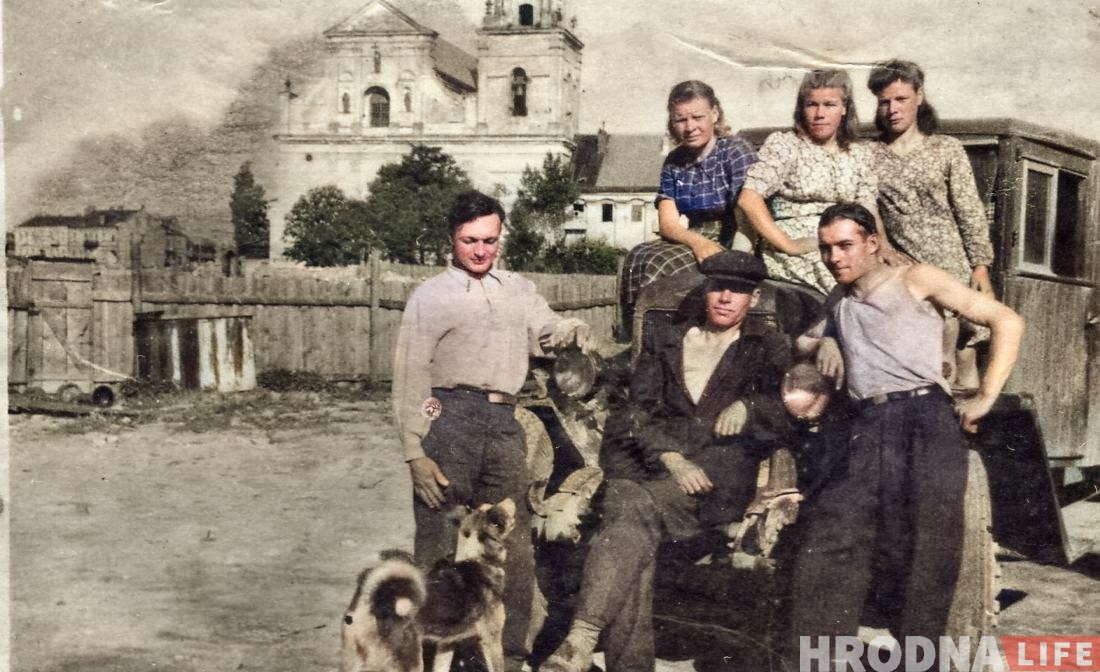 Каляровы Гродна 1930-50-х: працягваем размалёўваць чорна-белыя фота гродзенцаў Каляровы Гродна 1930-50-х: працягваем размалёўваць чорна-белыя фота гродзенцаў