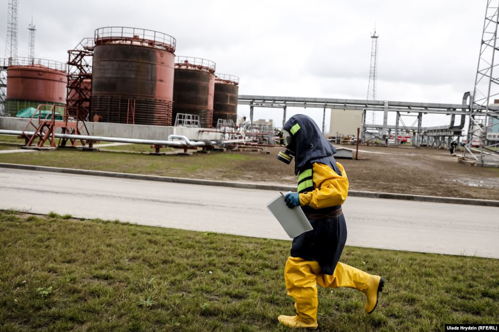 «Пра Чарнобыль таксама казалі, што ўсё будзе добра», — як прайшлі першыя вучэньні на Беларускай АЭС. Фота, відэа