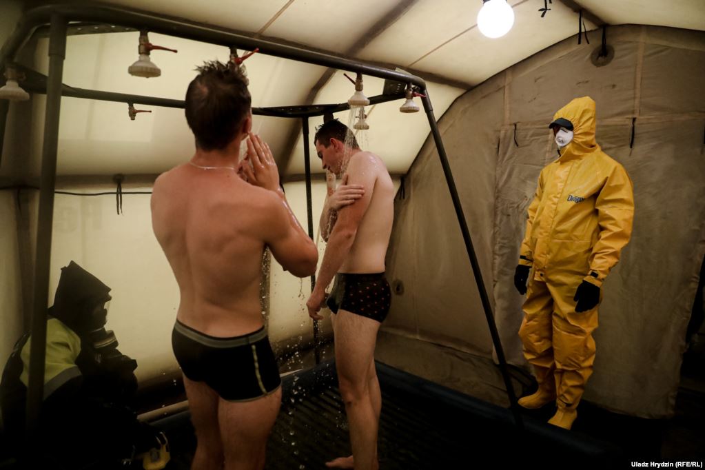 «Пра Чарнобыль таксама казалі, што ўсё будзе добра», — як прайшлі першыя вучэньні на Беларускай АЭС. Фота, відэа