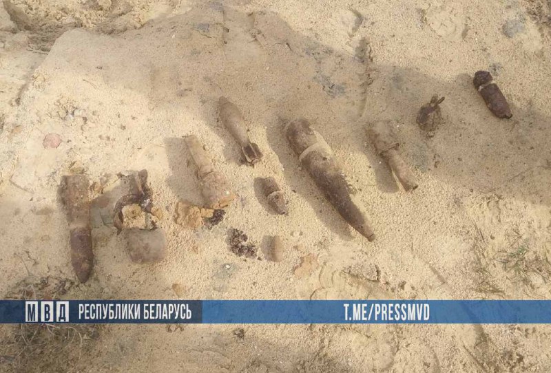 В Волковысском районе нашли целый арсенал времен войны