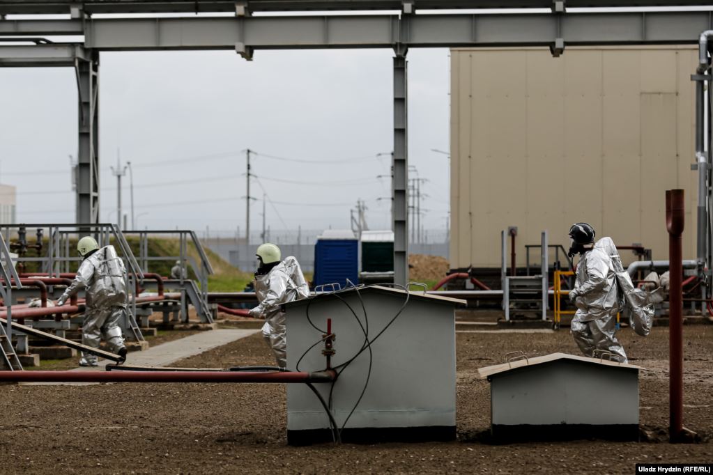 «Пра Чарнобыль таксама казалі, што ўсё будзе добра», — як прайшлі першыя вучэньні на Беларускай АЭС. Фота, відэа