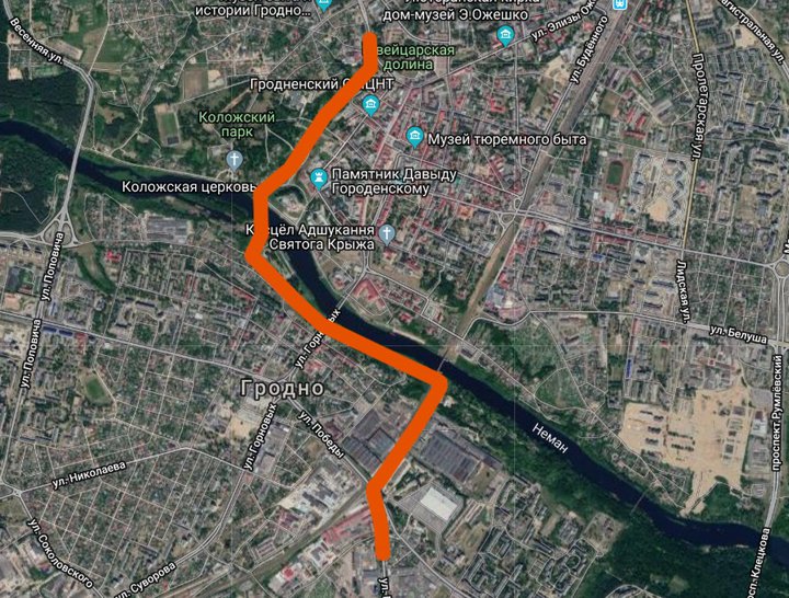 Гродненец предлагает построить в городе монорельсовую дорогу