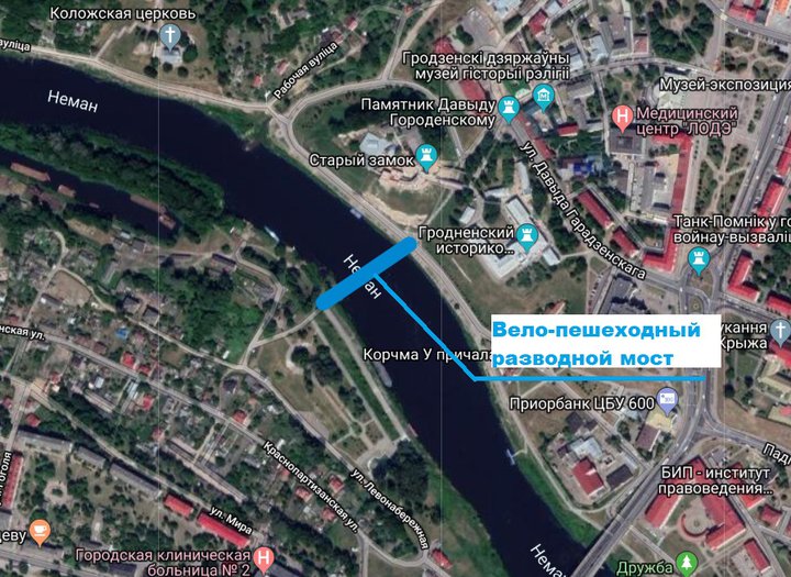 Гродненец предлагает построить в городе монорельсовую дорогу