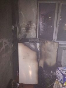 Праз пажар ў Гродне эвакуявалі 16 чалавек