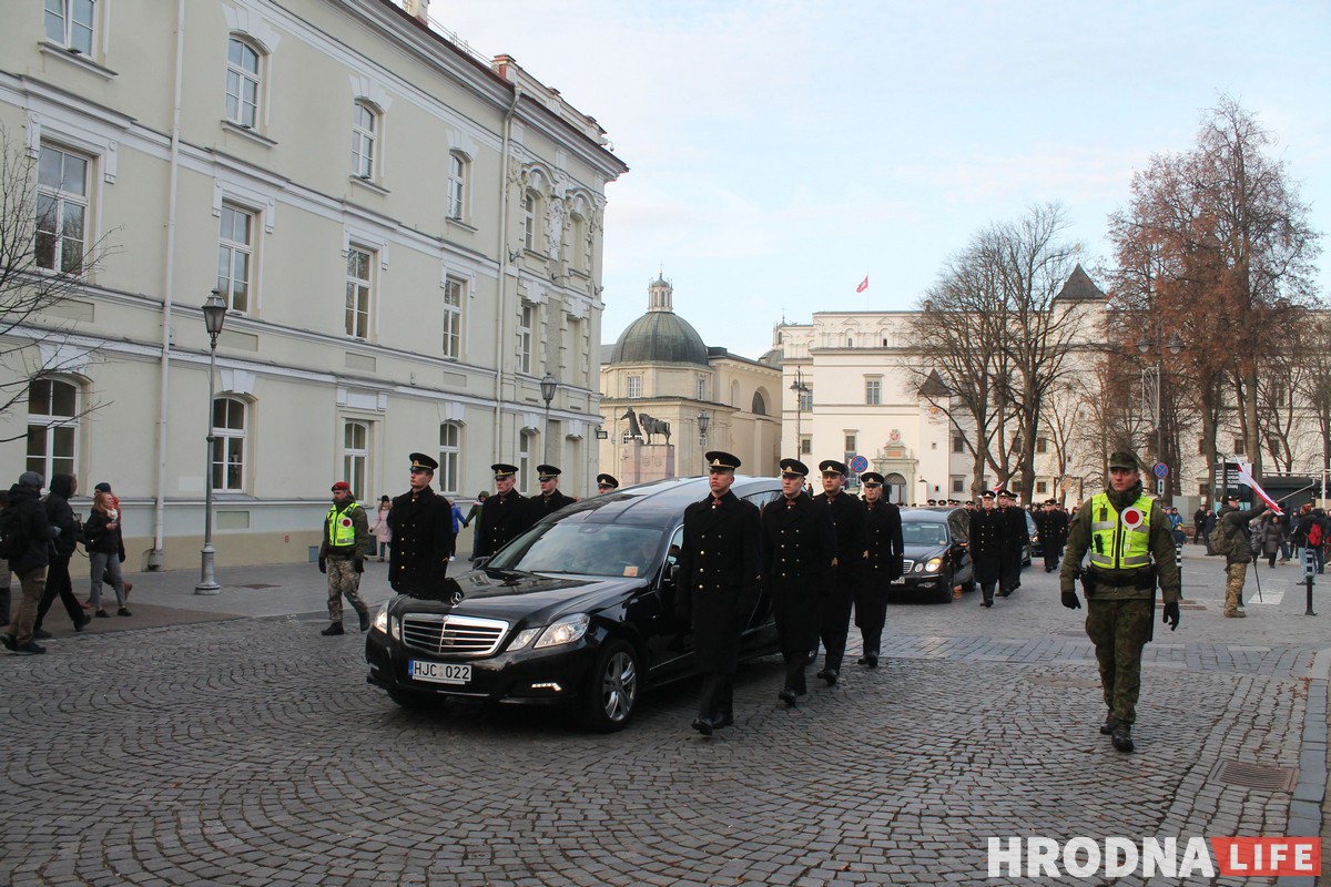 Как в Вильнюсе прошло перезахоронение Кастуся Калиновского и других повстанцев