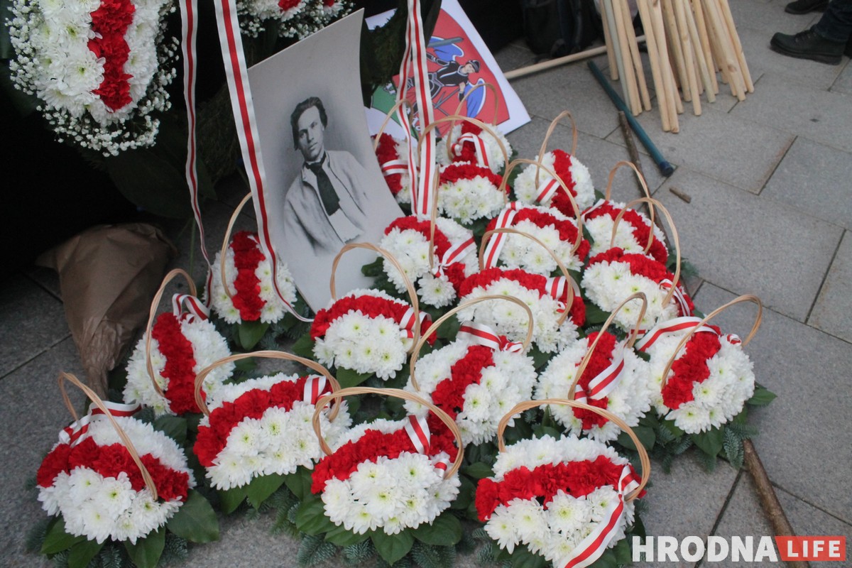 Как в Вильнюсе прошло перезахоронение Кастуся Калиновского и других повстанцев