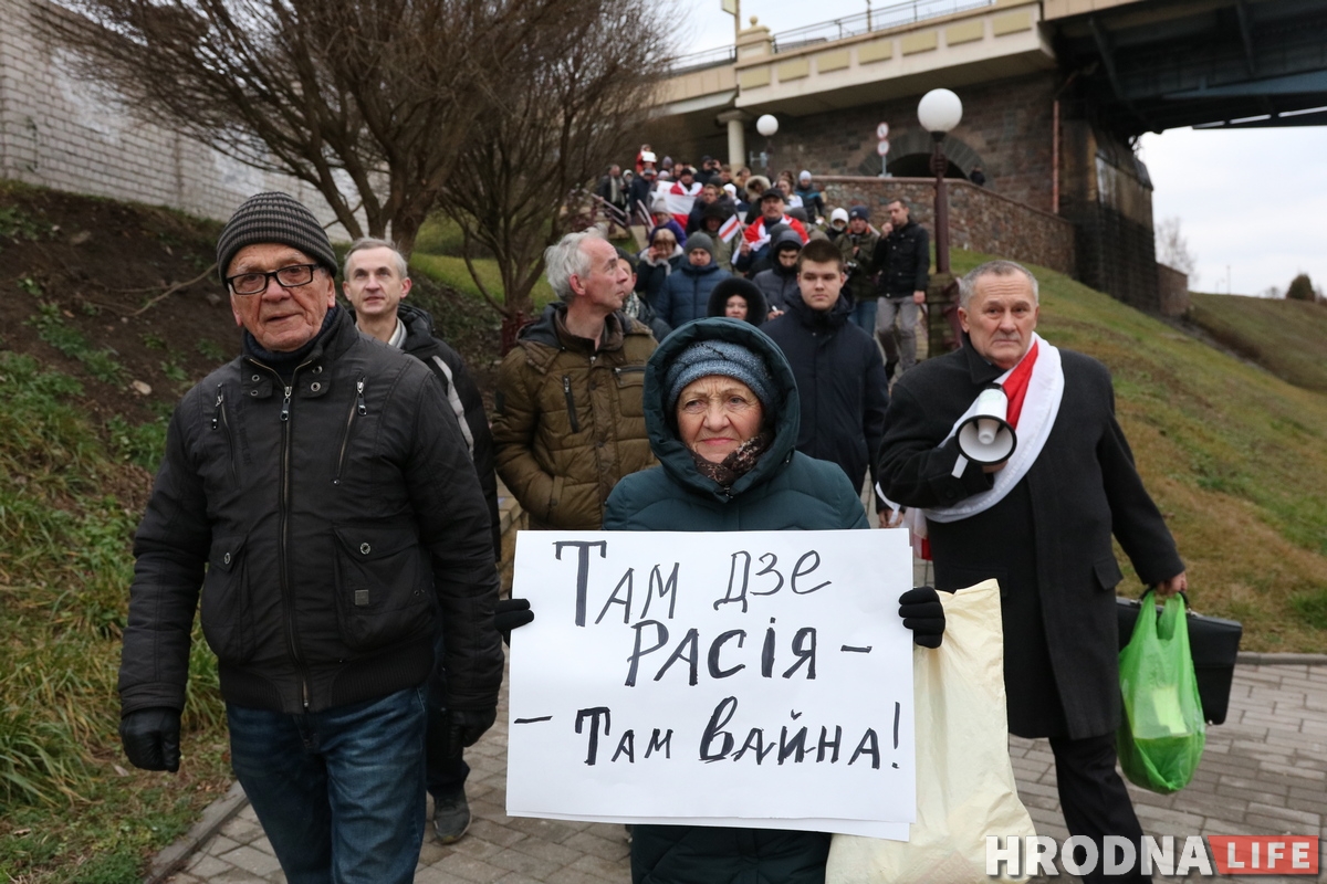Акция против интеграции в Гродно: организатор рассказал, зачем позвал людей на Старый мост
