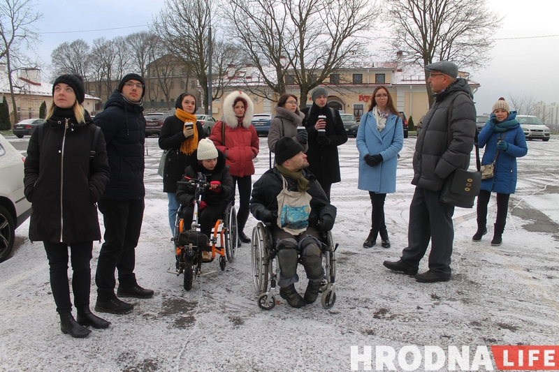 Праверылі, наколькі турыстычны Гродна даступны для людзей з інваліднасцю Праверылі, наколькі турыстычны Гродна даступны для людзей з інваліднасцю