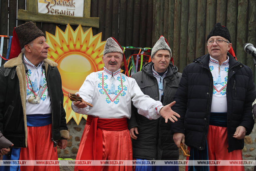 Баба-Яга і бліны на рыдлёўцы. Як у Гродне прайшлі провады зімы Баба-Яга і бліны на рыдлёўцы. Як у Гродне прайшлі провады зімы