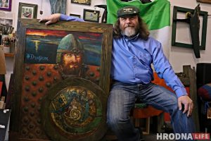 Патрык - не толькі герой Ірландыі. Ён яшчэ абараняў Гродна ад крыжакоў