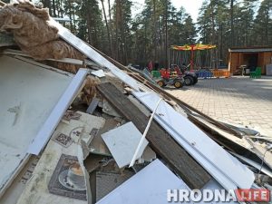 “Паляны” больш няма. Адзіную ў Пышках кавярню зруйнавалі