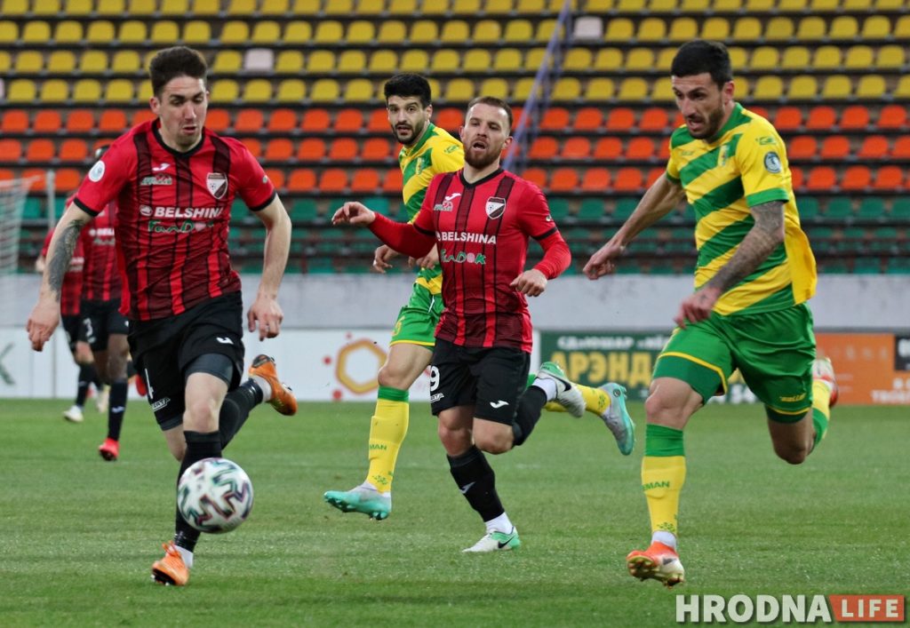 Нічыя з "Белшынай" і амаль пустыя трыбуны (ФОТА)