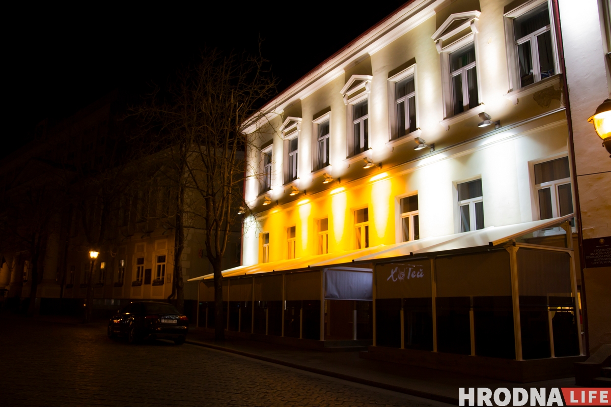 ФОТА: Як выглядае начны Гродна на выхадных у час пандэміі