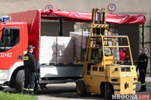 У Гродна прыбыла гуманітарная дапамога з Польшчы на 809 тысяч рублёў У Гродна прыбыла гуманітарная дапамога з Польшчы на 809 тысяч рублёў