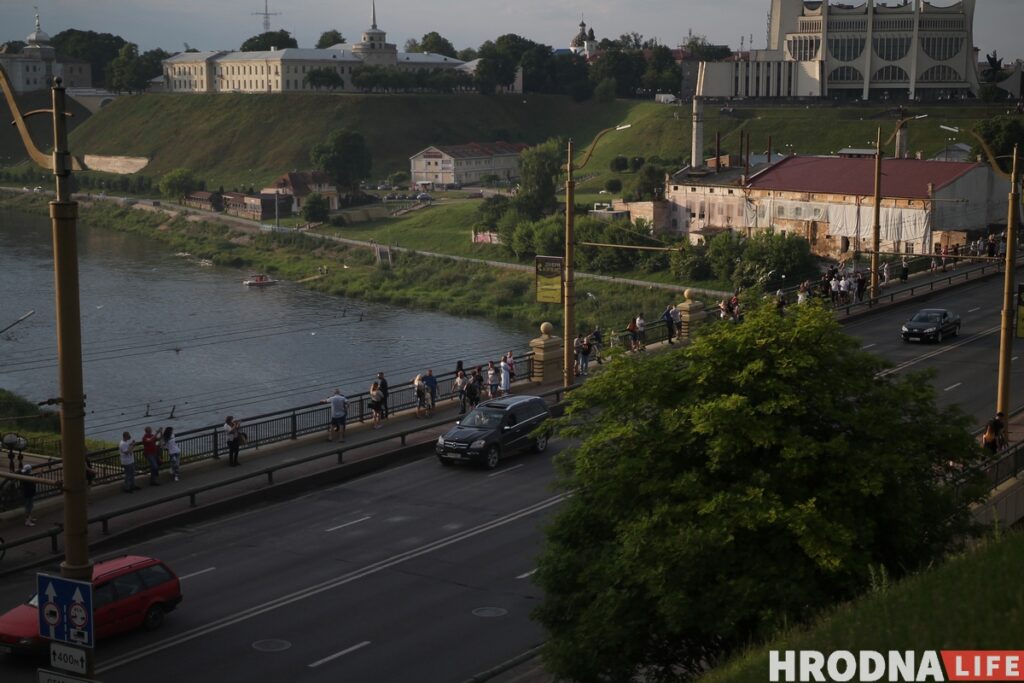 У Гродне адбылася акцыя салідарнасці з затрыманымі