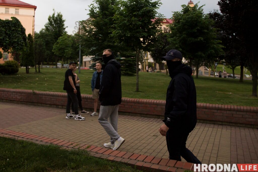 У Гродне адбылася акцыя салідарнасці з затрыманымі