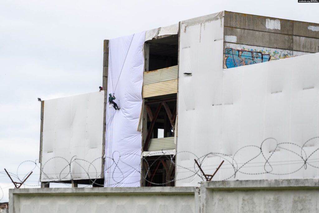 Рамонты і верталёты. Як у Гродне рыхтуюцца да візіту Лукашэнкі