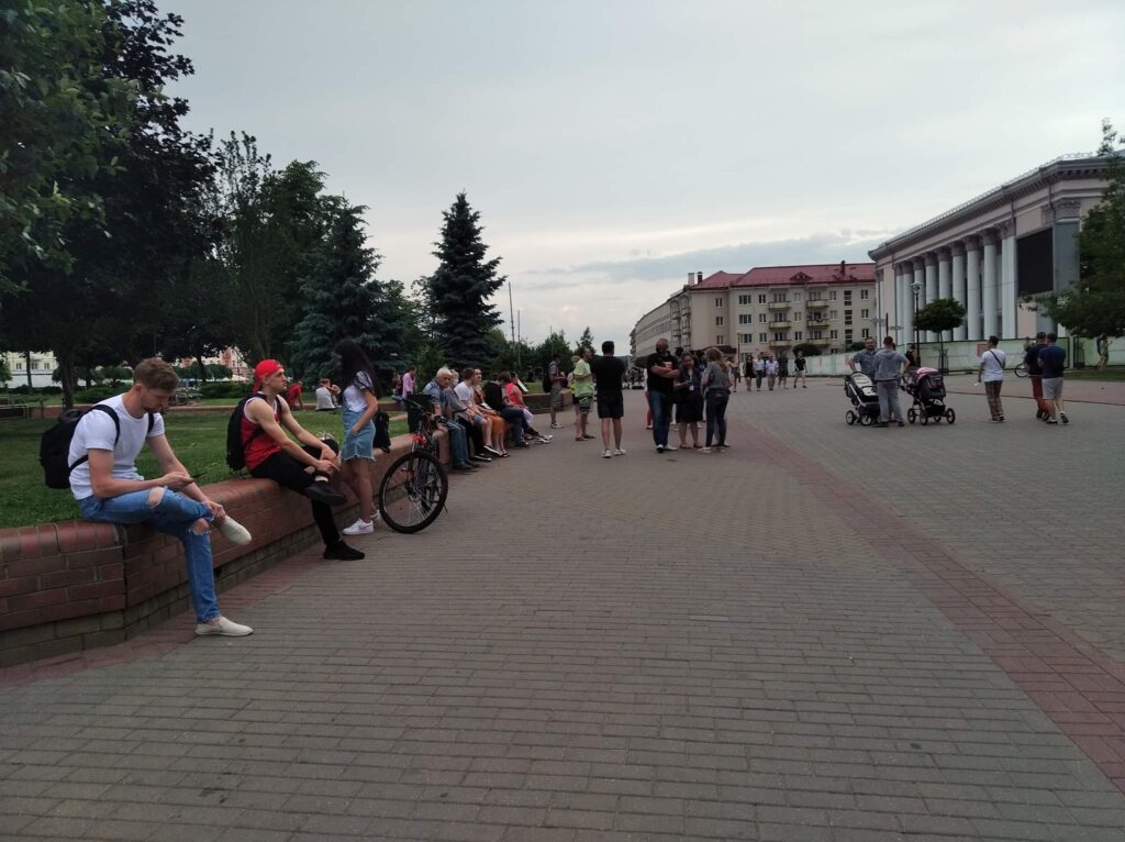 У Гродне затрымалі актывіста "Краіны для жыцця" Яўгена Амплеева