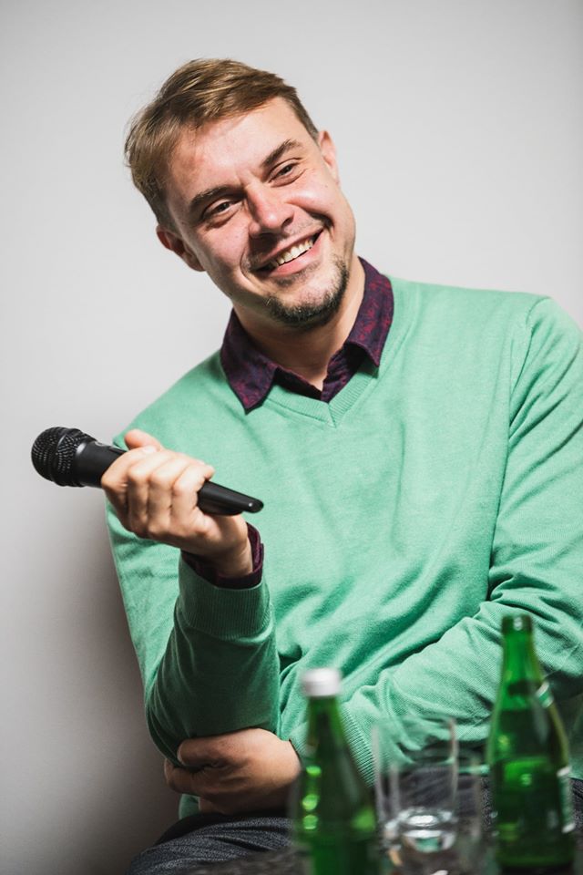 HrodnaCelebrityTalk: Алесь Залевский приглашает на встречу с режиссером Максимом Шведом