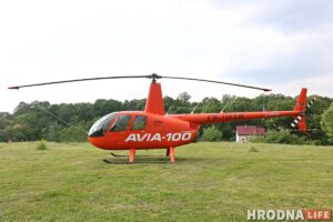 «Дабрацца да Мінска можна будзе за гадзіну». У Гродне з'явіўся верталёт бізнес-класа