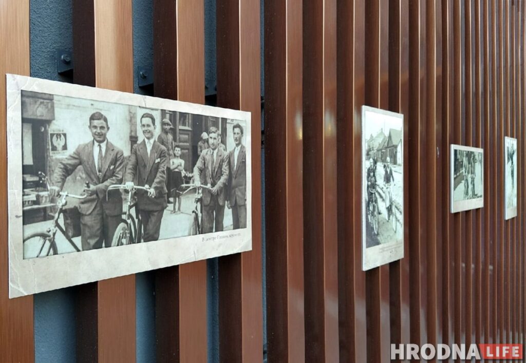 На фасадзе "Kazzarma Mall" з'явіліся фатаграфіі гродзенцаў міжваеннага перыяду