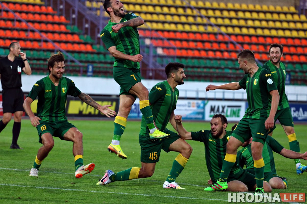 Гол Марушыча прынёс "Нёману" сёмую перамогу запар