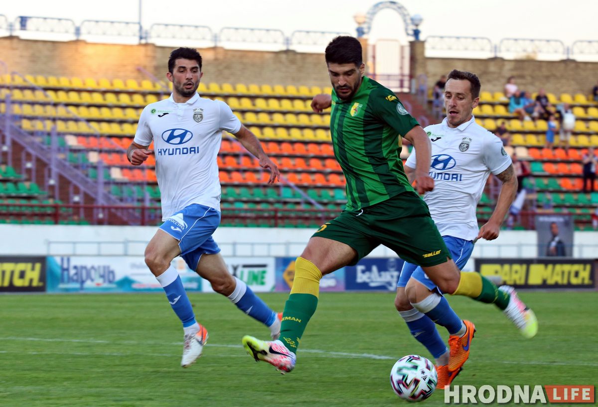 Гол Марушыча прынёс "Нёману" сёмую перамогу запар