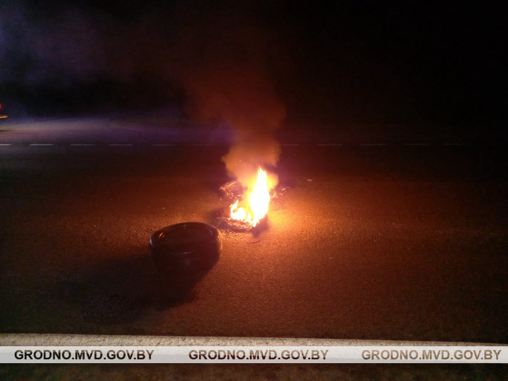 У Слонімскім раёне палілі покрыўкі У Слонімскім раёне палілі покрыўкі
