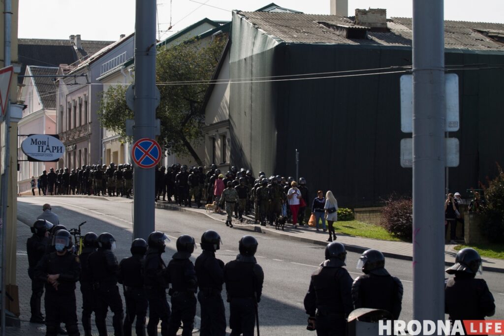 У Гродзенскай вобласці - 3 000 адміністрацыйных і 137 крымінальных спраў за пратэсты