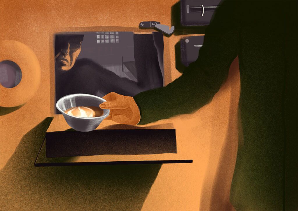 Харчаванне ў ізалятары