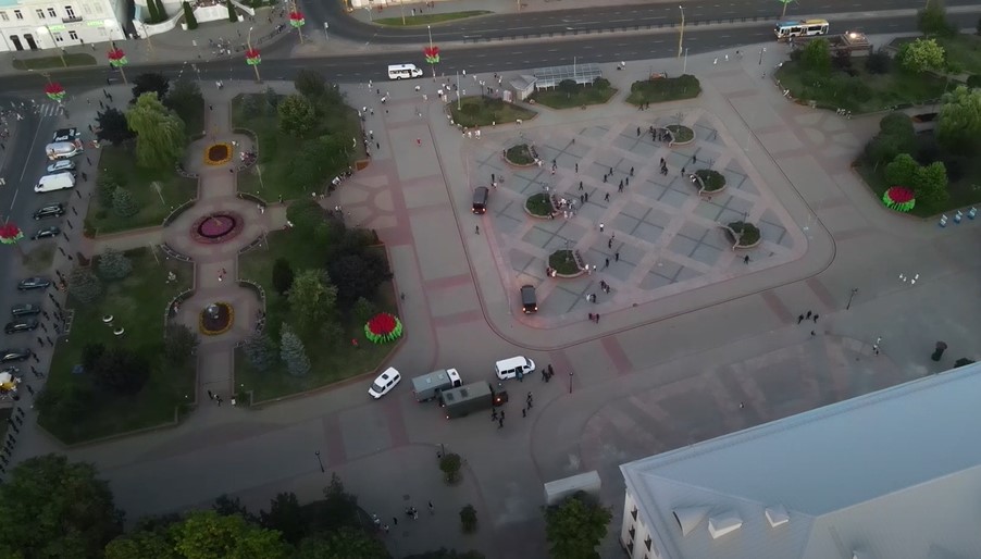 Успомніце, як усё пачыналася: 9 жніўня ў Гродне на відэа з дрона Успомніце, як усё пачыналася: 9 жніўня ў Гродне на відэа з дрона