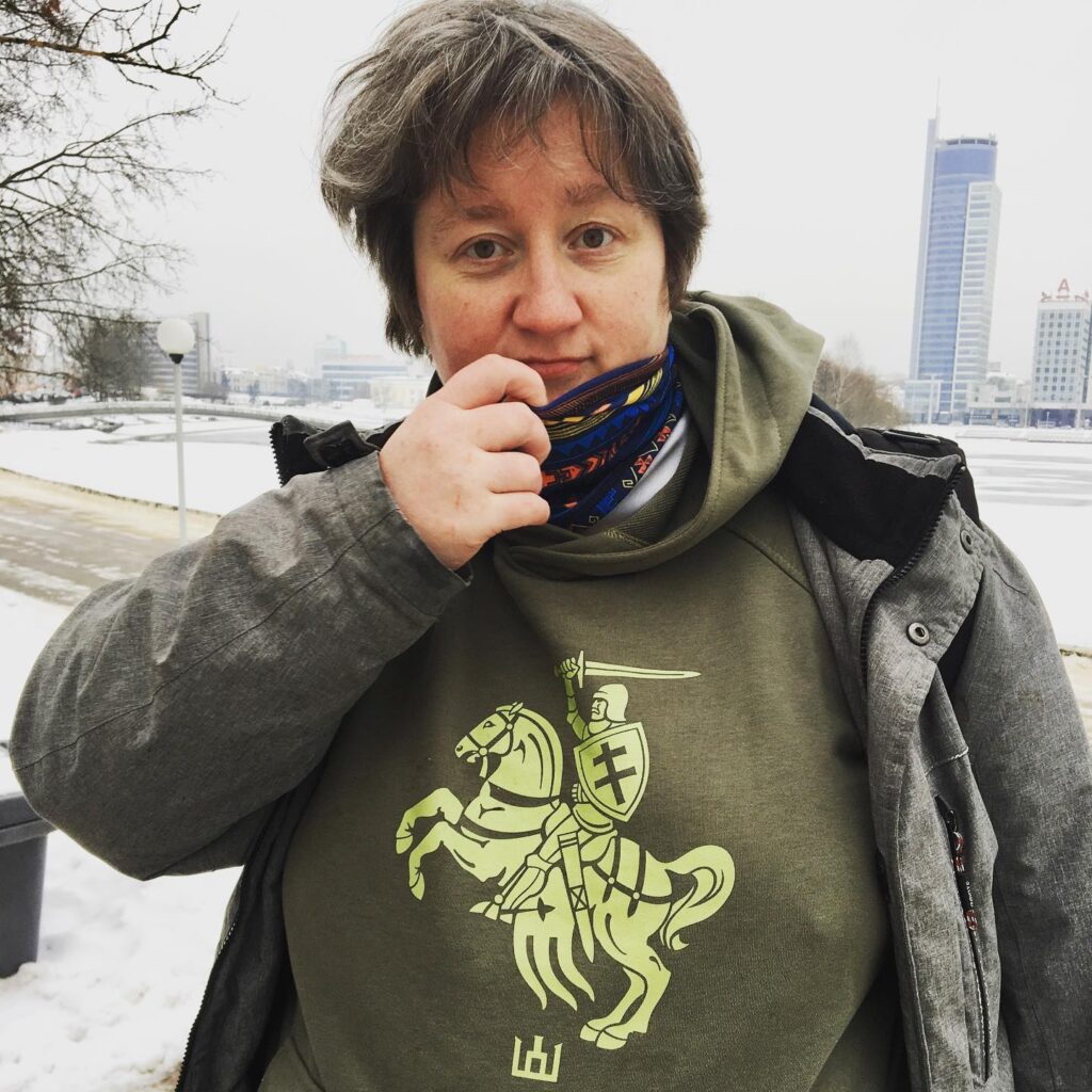 У Лідзе затрымалі Вольгу Быкоўскую. Яна ехала на суд да журналіста (абноўлена)