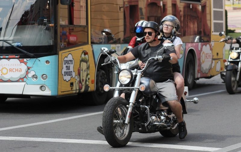Стала вядома, як доўга цэнтр Гродна будзе закрыты для матацыклістаў па начах