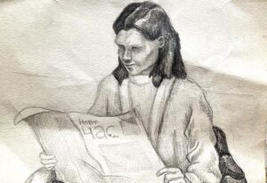 Рисунок из СИЗО политзаключенной Каси Будько