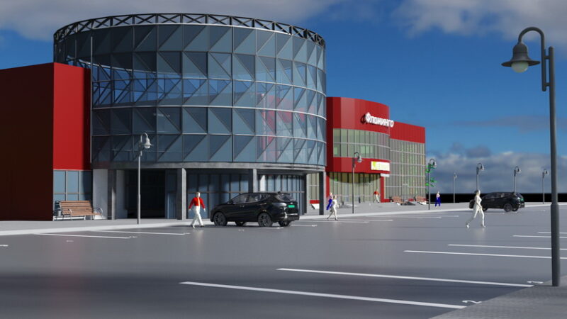 Гандлёвы цэнтр “Фламінга” на вуліцы Соламавай хочуць павялічыць у два разы