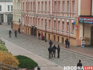 сілавікі ў Гродне 1 лістапада 2020