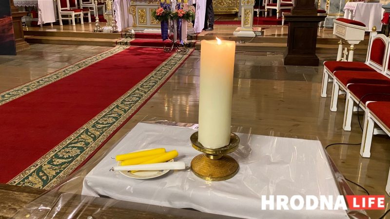 В Гродно привезли Вифлеемский огонь: впервые не через “Брузги”