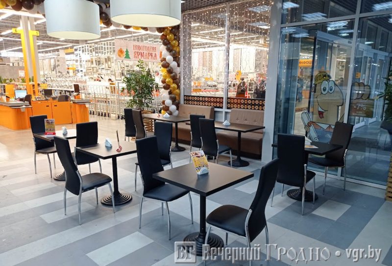 "АзотСервис" открыл в Гродно четвертую “Забаву”. Теперь это мини-столовая