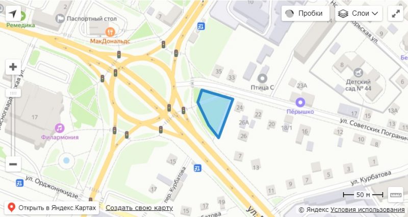 На месте бывшего “Пьяного угла” планируют построить ресторан либо кафе (обновлено)