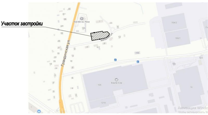 Первый таунхаус на 10 квартир планируют построить в Гродно. Где его хотят разместить