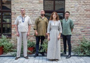 “Гэта самая дарослая наша праца”. Гродзенскі гурт “Папараць” выпусціў першы афіцыйны рэліз паэт і музыка Павел Салаўёў (злева) у складзе гурта "Папараць"