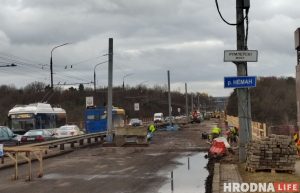Дзяржзакупкі: рамонт Румлёўскага маста можа працягнуцца да 20 красавіка