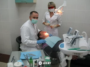 Дзмітрый Пархоменка. Фота: dental-servis.103.by