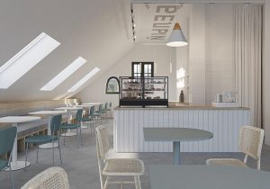 Проект кофейни "Крепкий Белый"