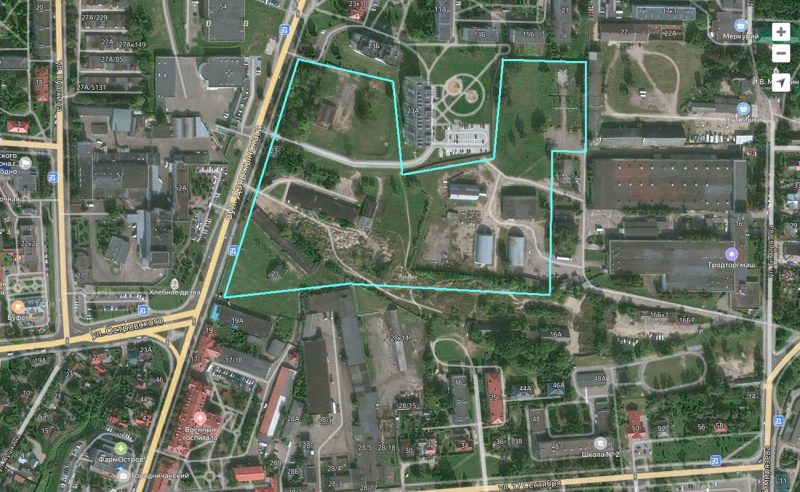 Вуліцу Астроўскага працягнуць да заапарка і забудуюць. Якія планы ў чыноўнікаў?