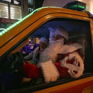 Парад Дзядоў Марозаў у Гродне. Фота: Гроднагаз