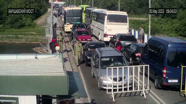 Чачэнец пратараніў шлагбаум - на памежным пераходзе Цярэспаль-Брэст спынялі рух (абноўлена) Тэрэспаль-Брэст 30 мая 2023 года