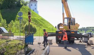 Урублеўскага, Шчорса, Гарнавых. Якія яшчэ вуліцы ў Гродне будуць рамантаваць бліжэйшым часам мост на Рыбацкай рамантуюць