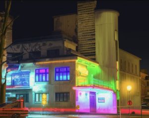 Кавярня замест аптэкі. Гродзенская Cofishka пераехала на Савецкую - у сутарэнні XIX стагоддзя Ілюстрацыя паводле рэальнага клуба "Эпалет". Зроблена Hrodna.life у Kaiber