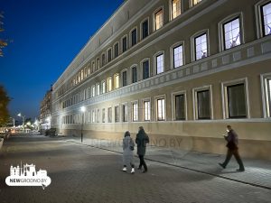 Маставая 31 фасад рамонт тытунёвая фабрыка - сёння фабрыка Акцэнт